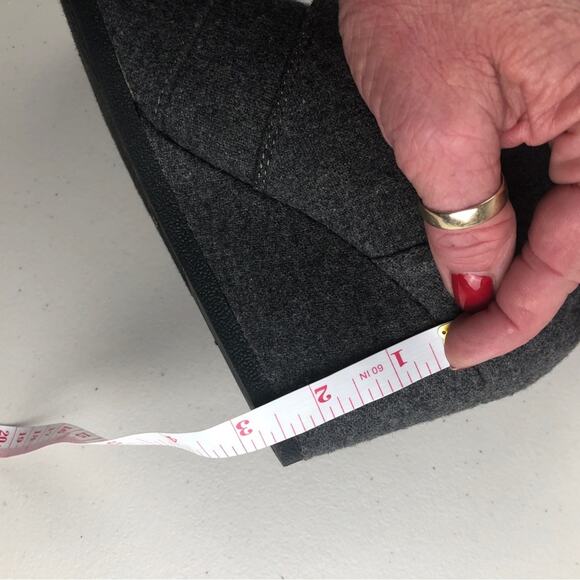 Soda gray Rex lace up oxford ankle wedge bootie 6 - Picture 7 of 8